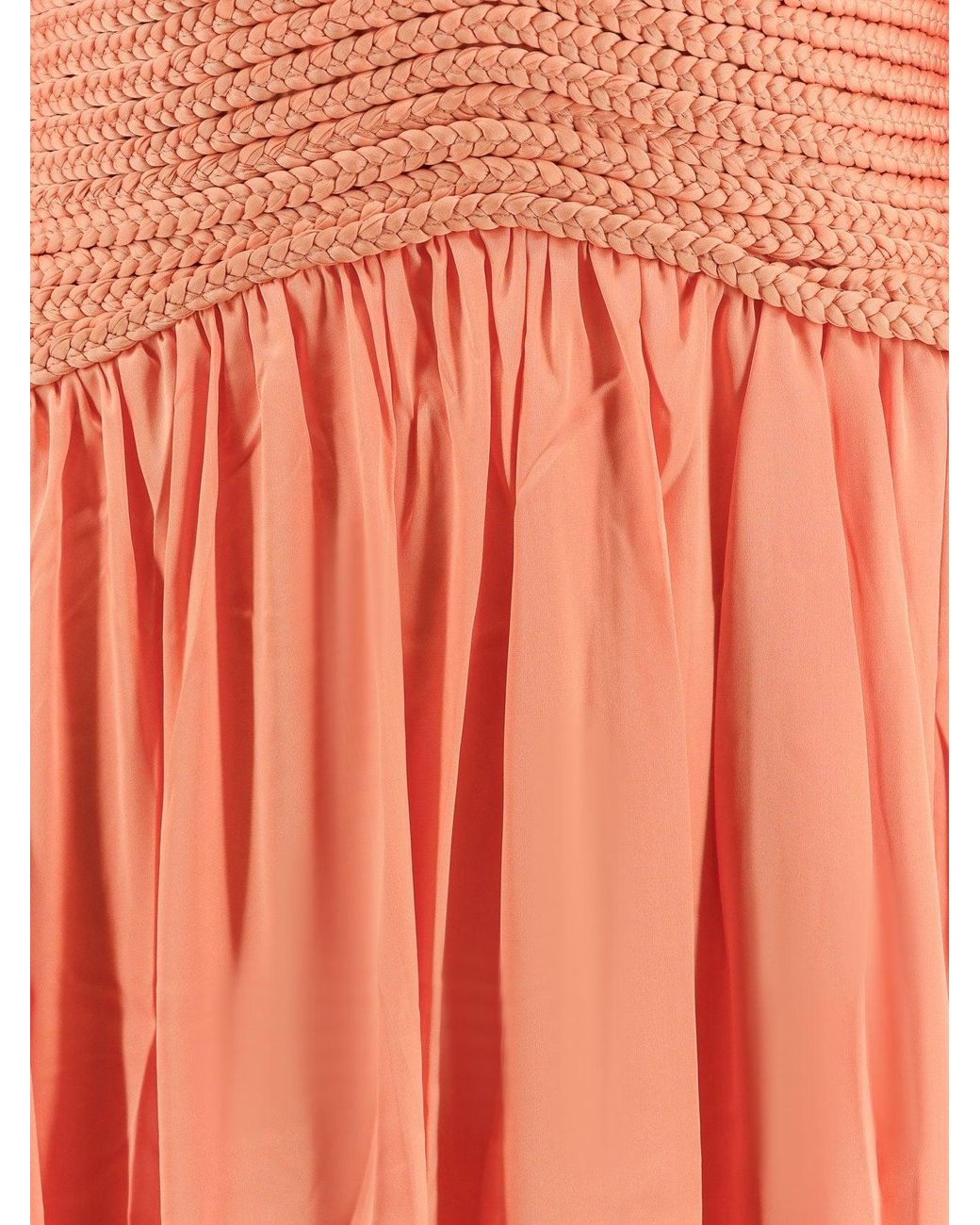 PATBO White Satin Sunset Long Dress With Cut-Out Details