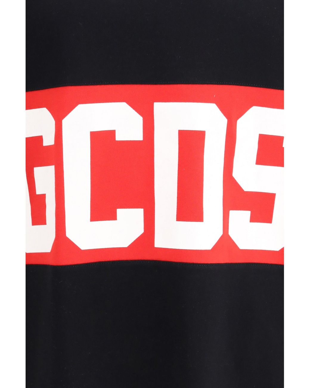 Gcds Black Tank Top With Logo Band for men