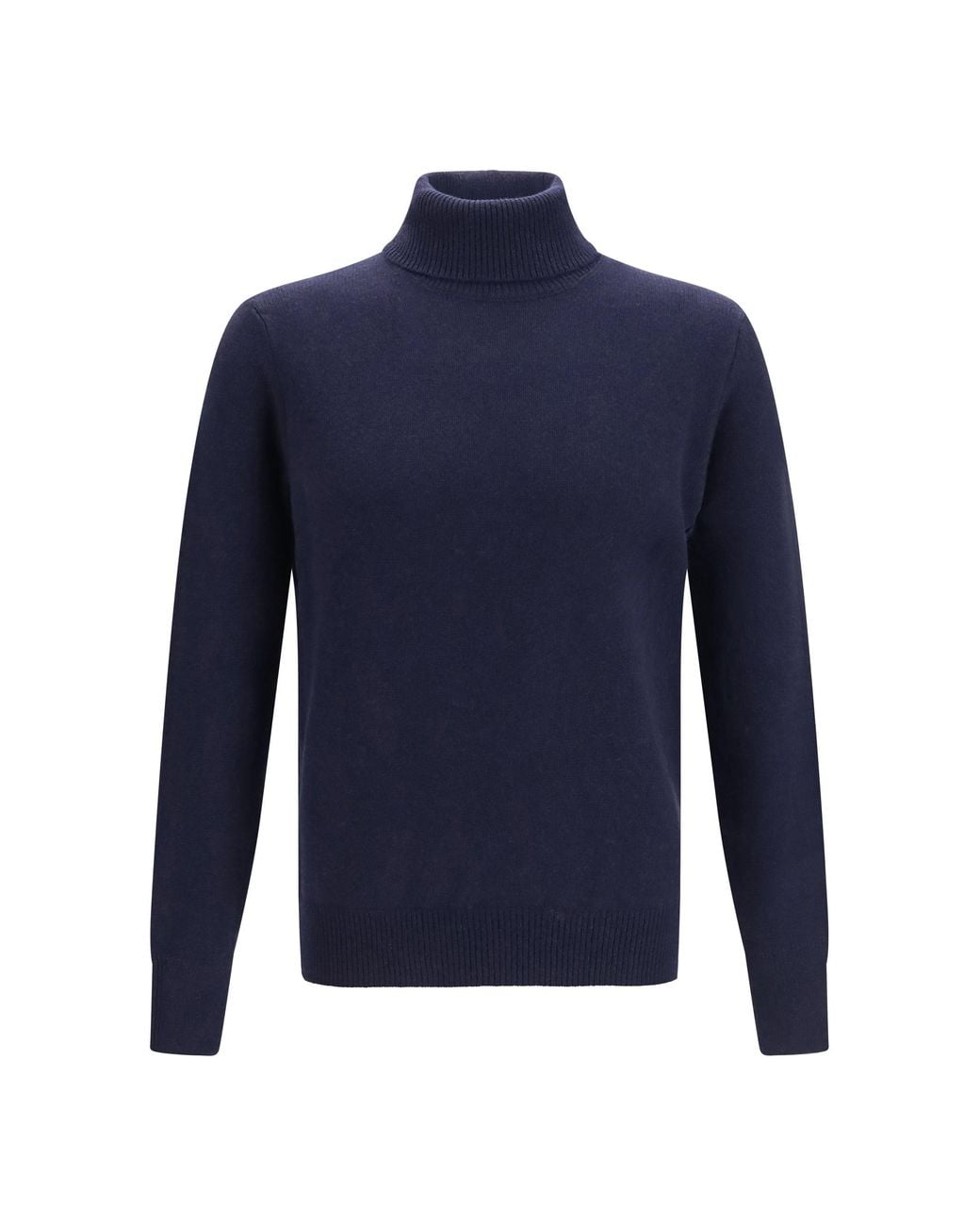 Aragona Cashmere Blue Turtleneck Sweater for men