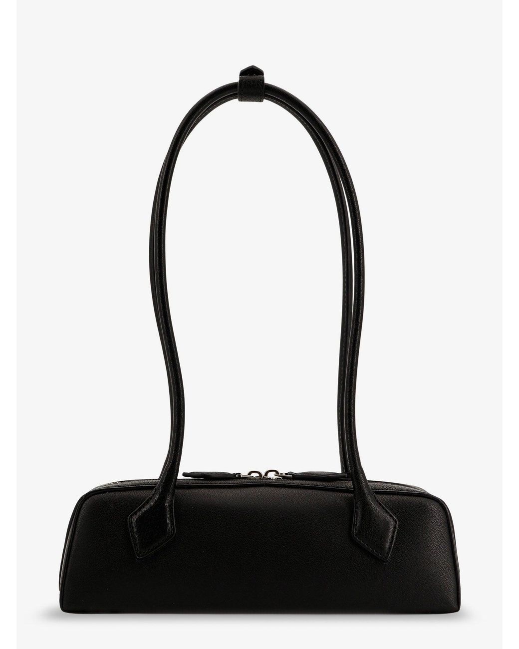 Alaïa Black Teckel Small Leather Shoulder Bag
