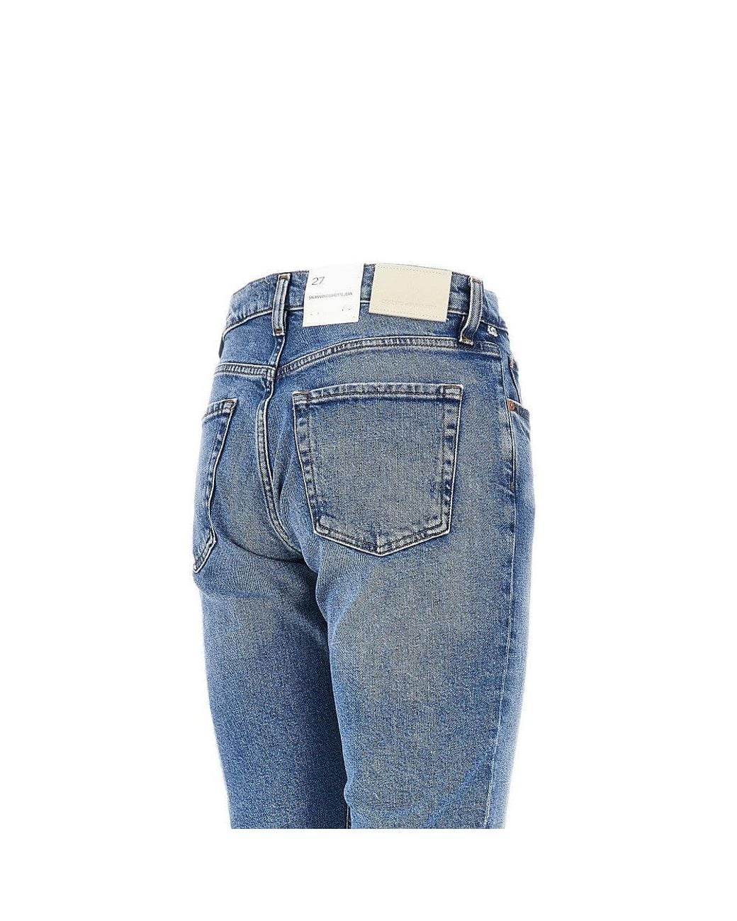 Citizens of Humanity Blue Denim 'Savannah' Jeans