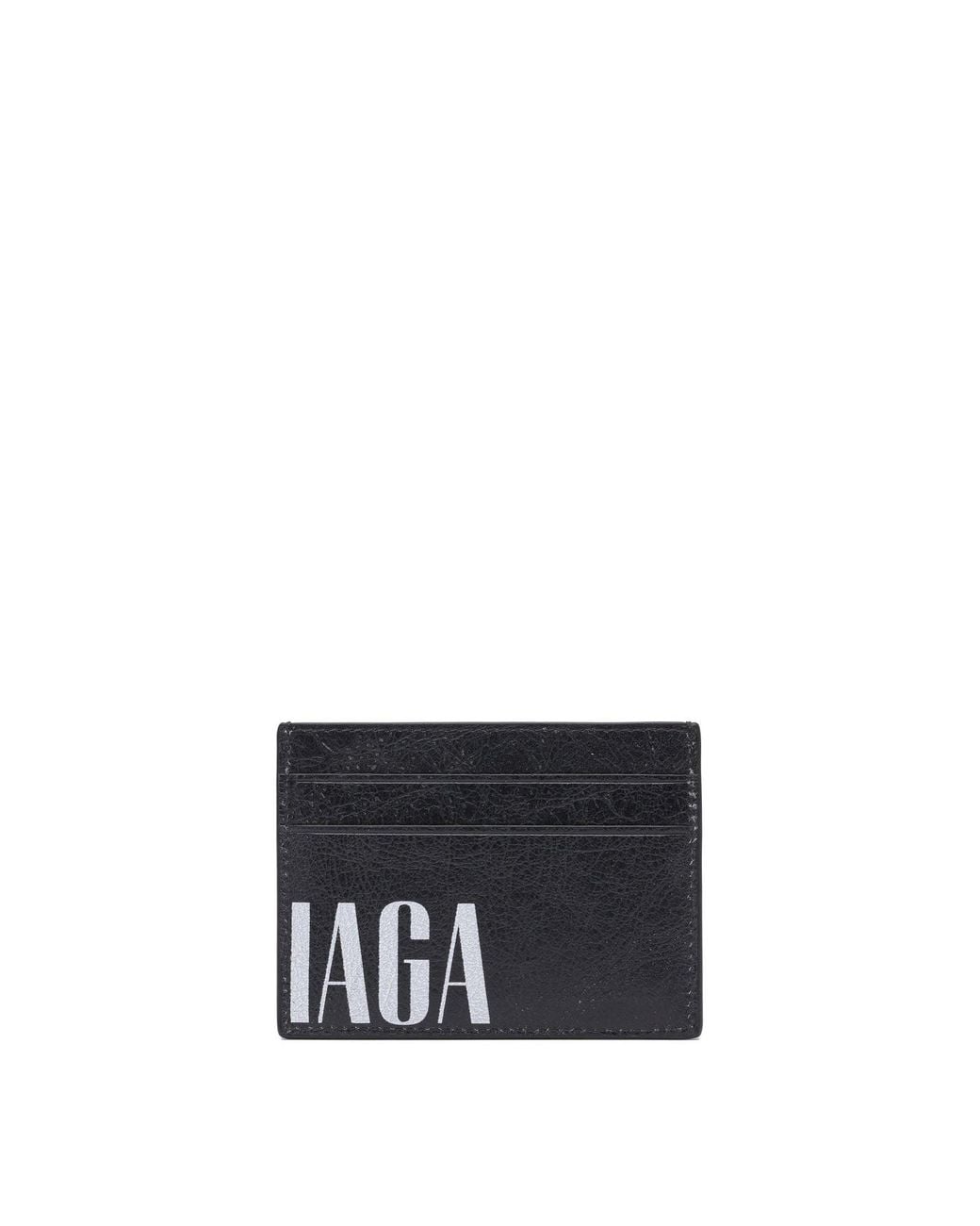 Balenciaga White Leather Wallet for men