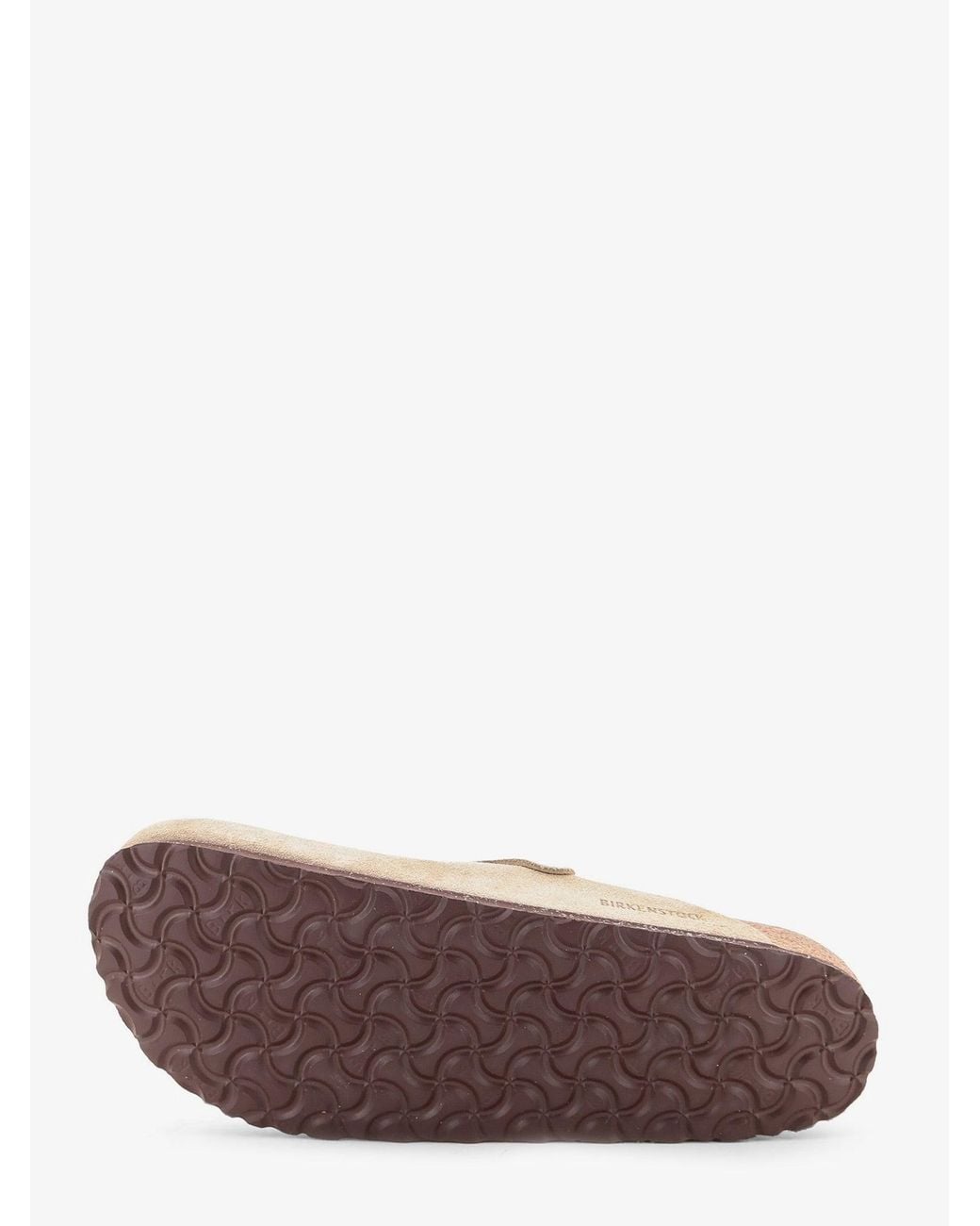 Birkenstock Natural Boston Suede Clog