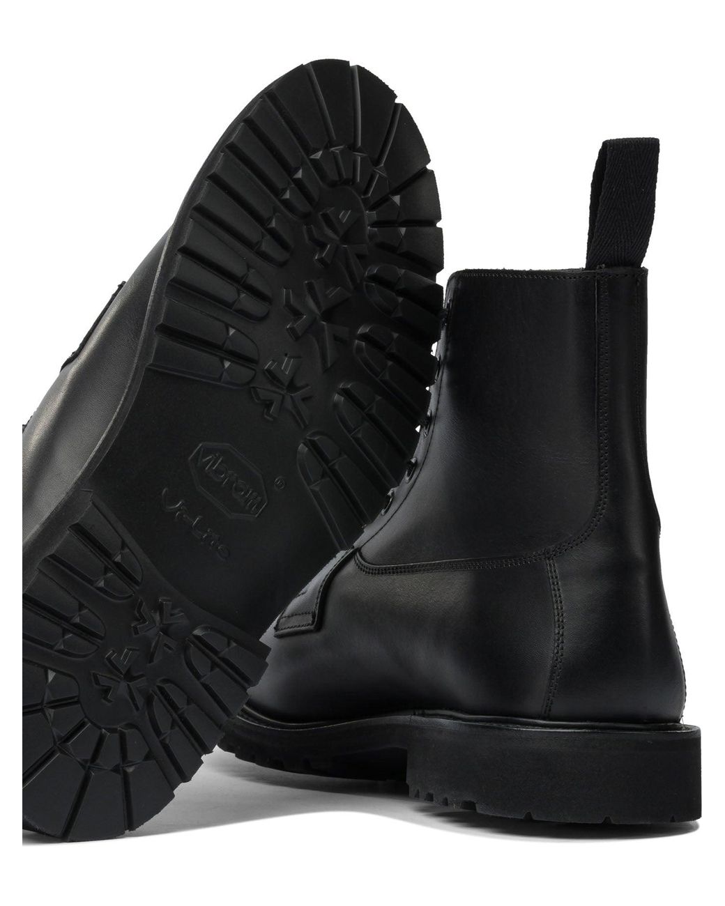 Tricker's Black "Burford" Ankle Boots for men