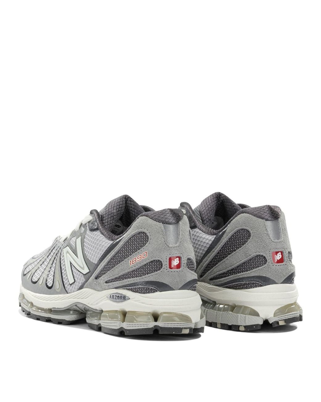 New Balance Gray "Abzorb 1890 Days" Low-Top Sneakers for men