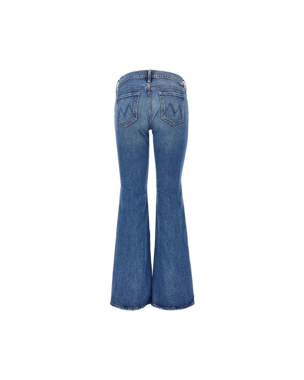Mother Blue 'The Jinx Heel' Denim Jeans