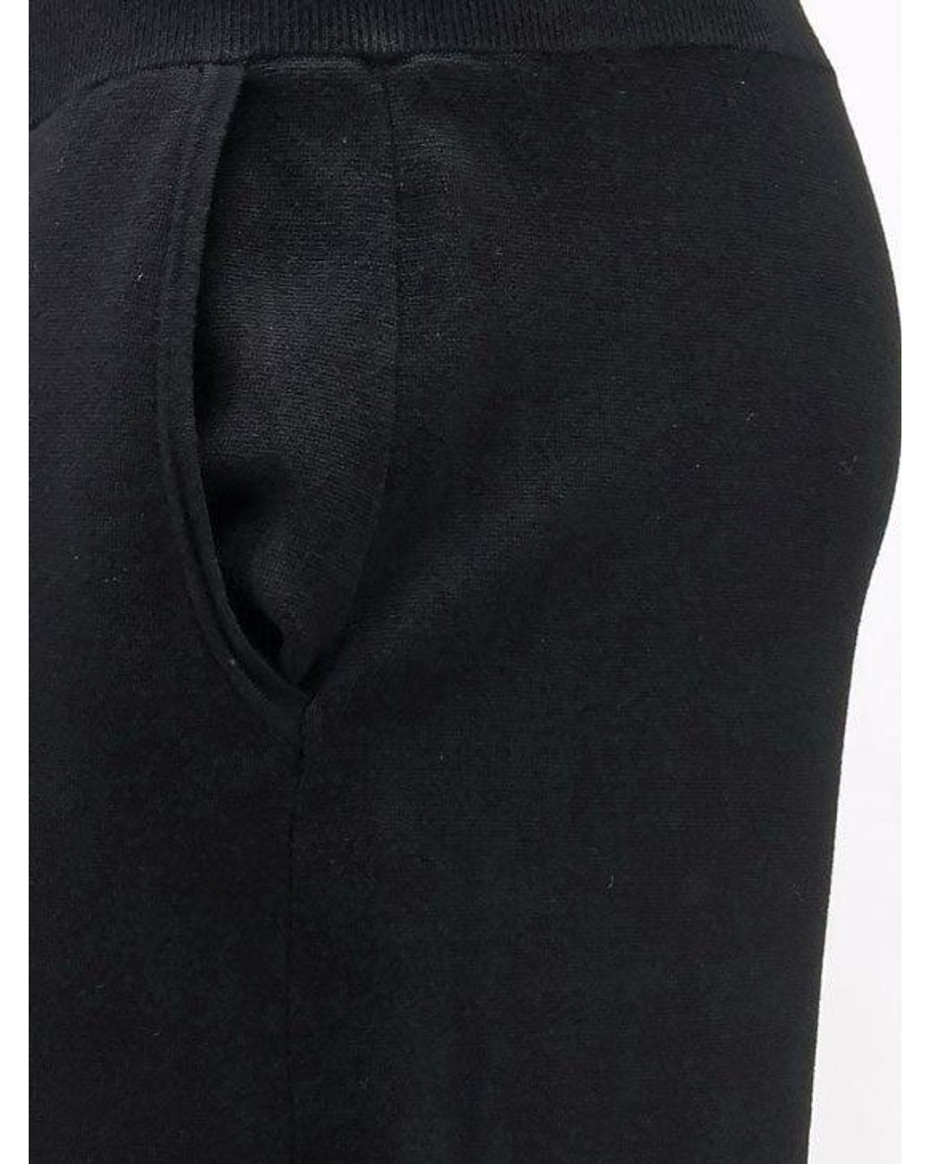 Hevò Black Viscose Blend Trousers for men
