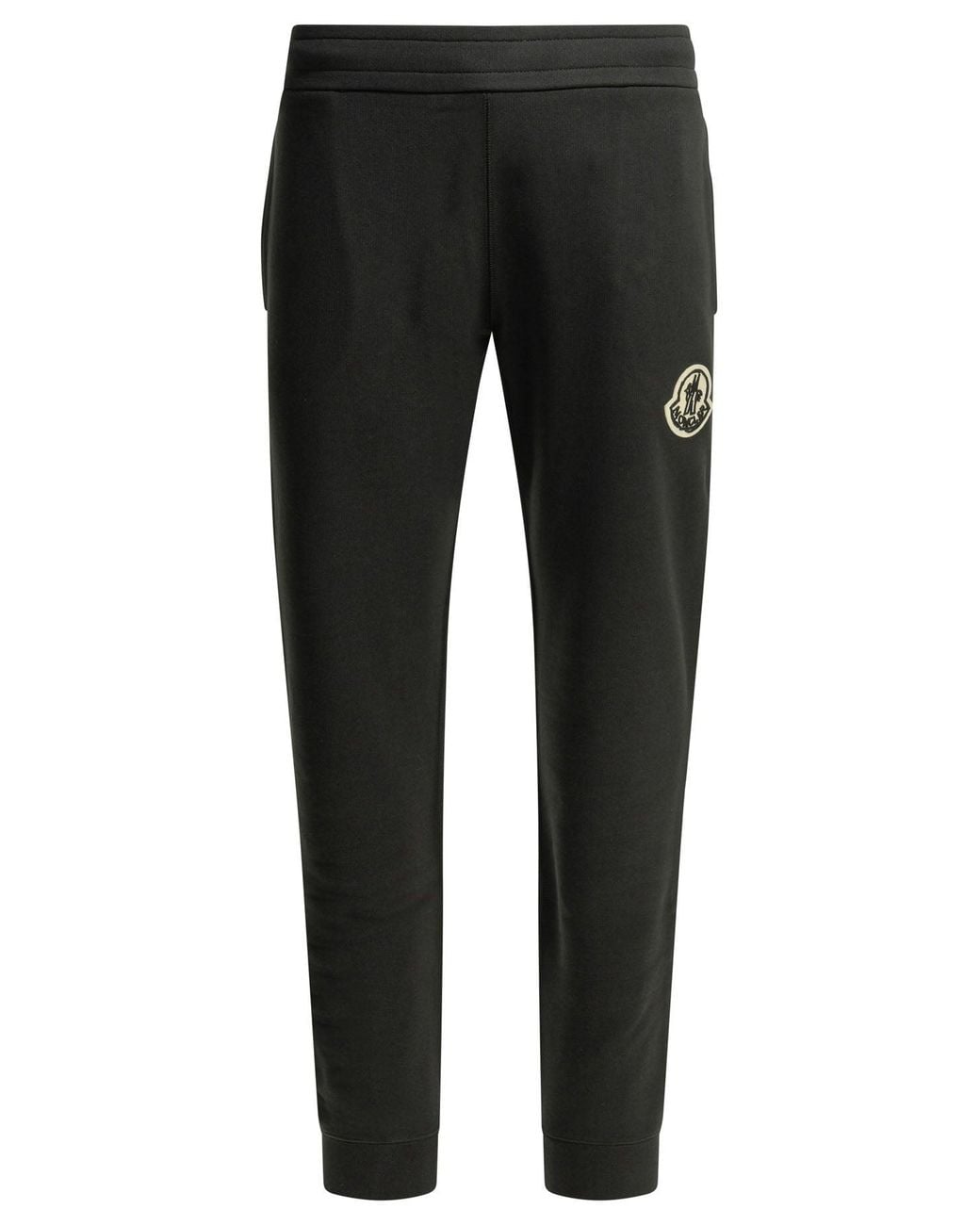 Moncler Black Sports Pants for men