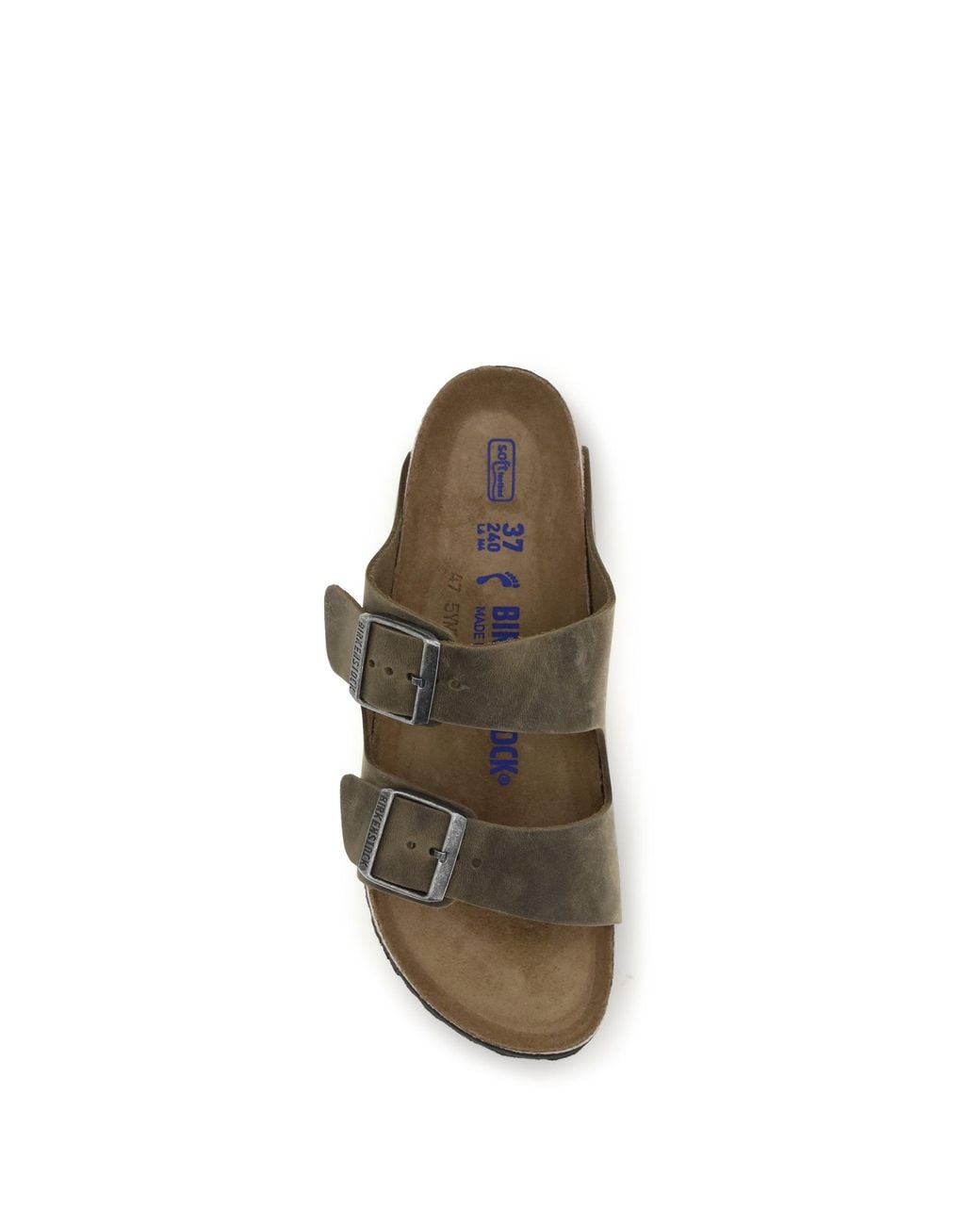 Birkenstock Green Arizona Sandals Khaki