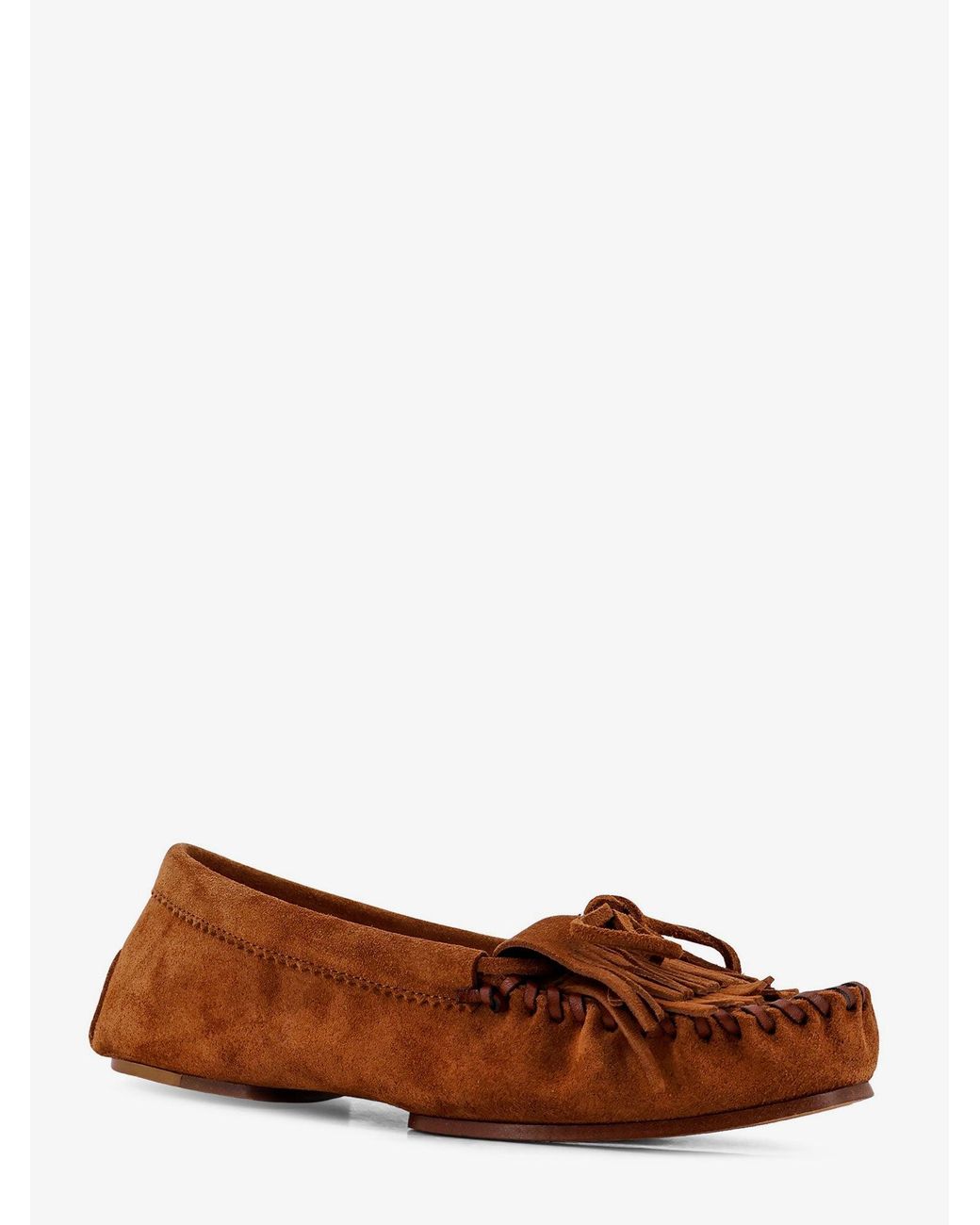 Paris Texas Brown Indiana Suede Loafers