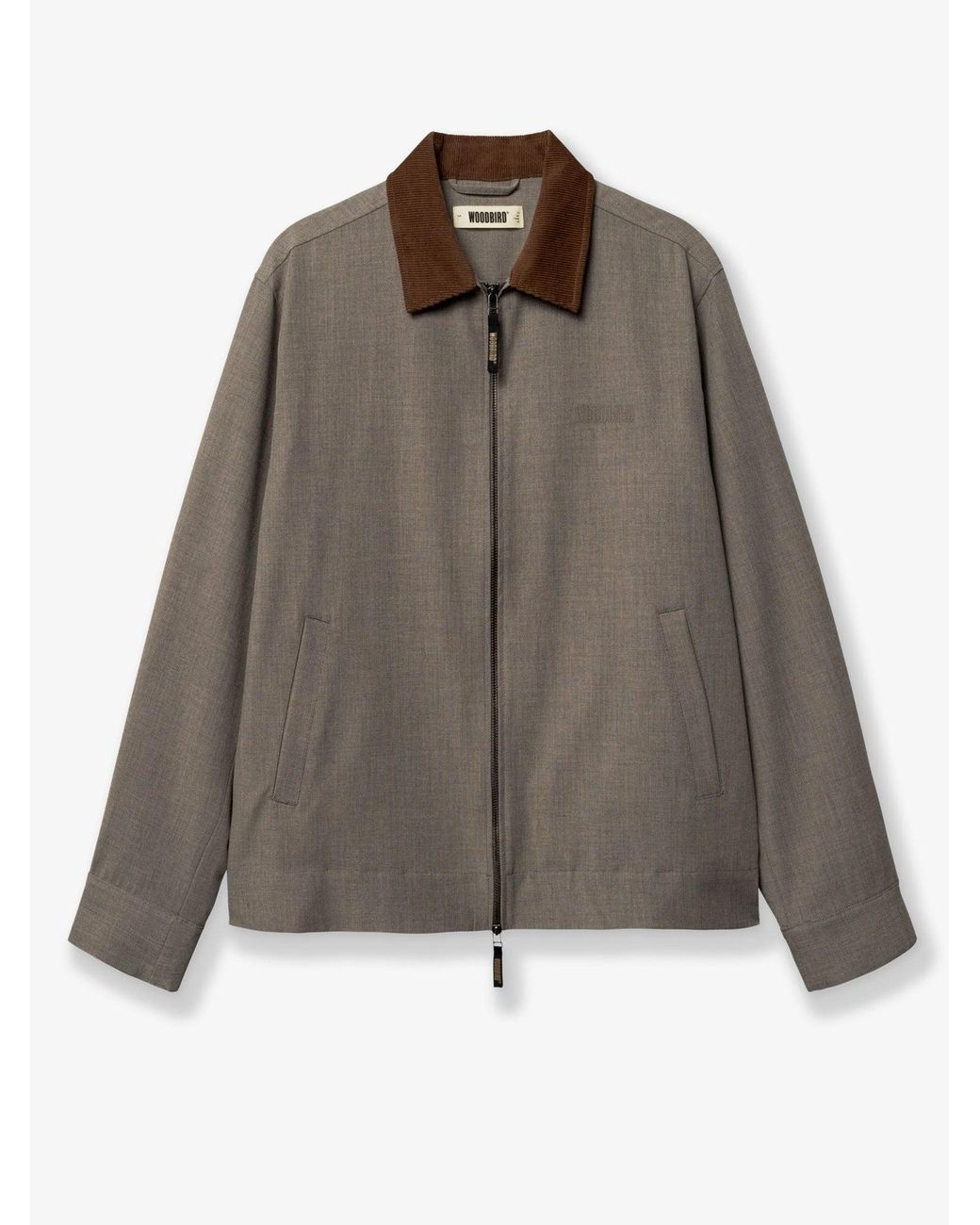 Woodbird Brown Wbpon Jacket for men