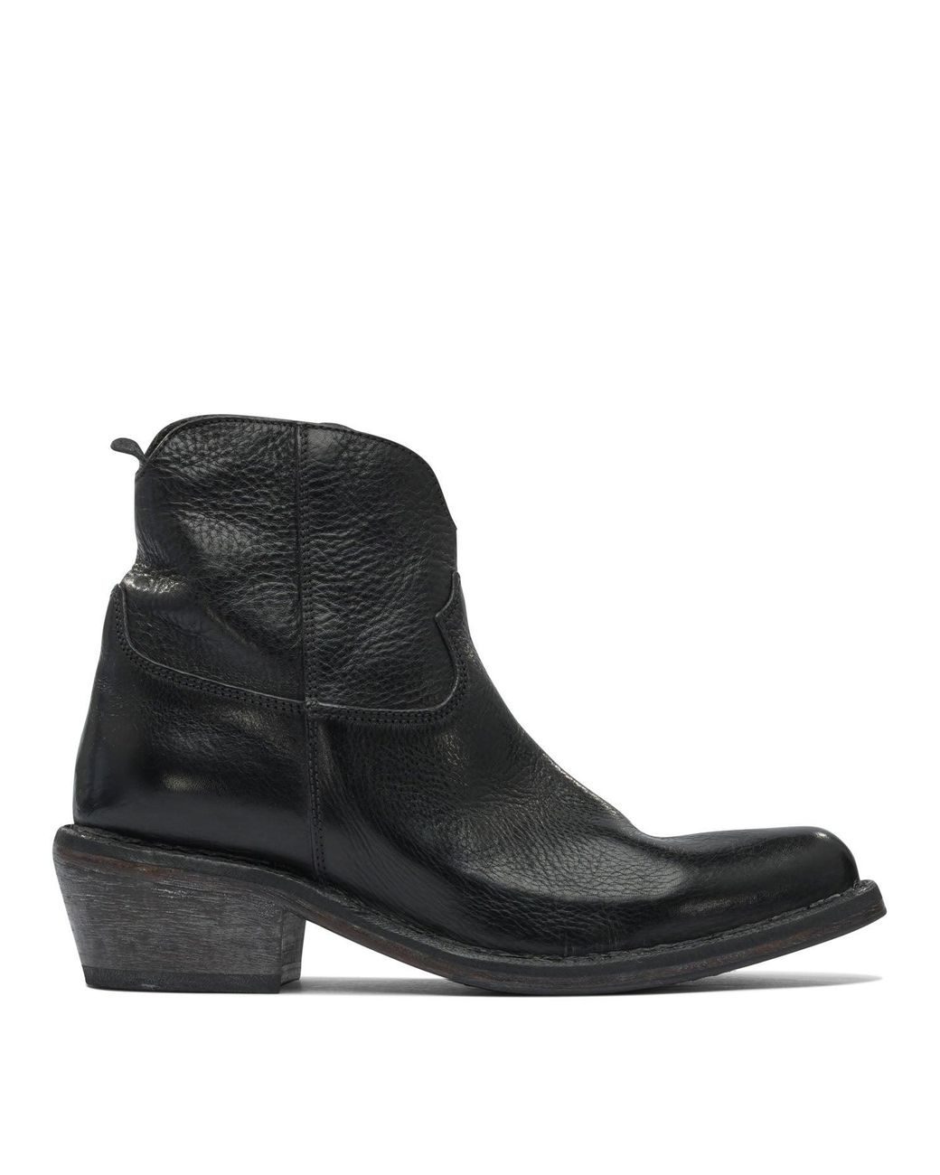 Moma Black Dallas 50Mm Boots And Ankle Boots