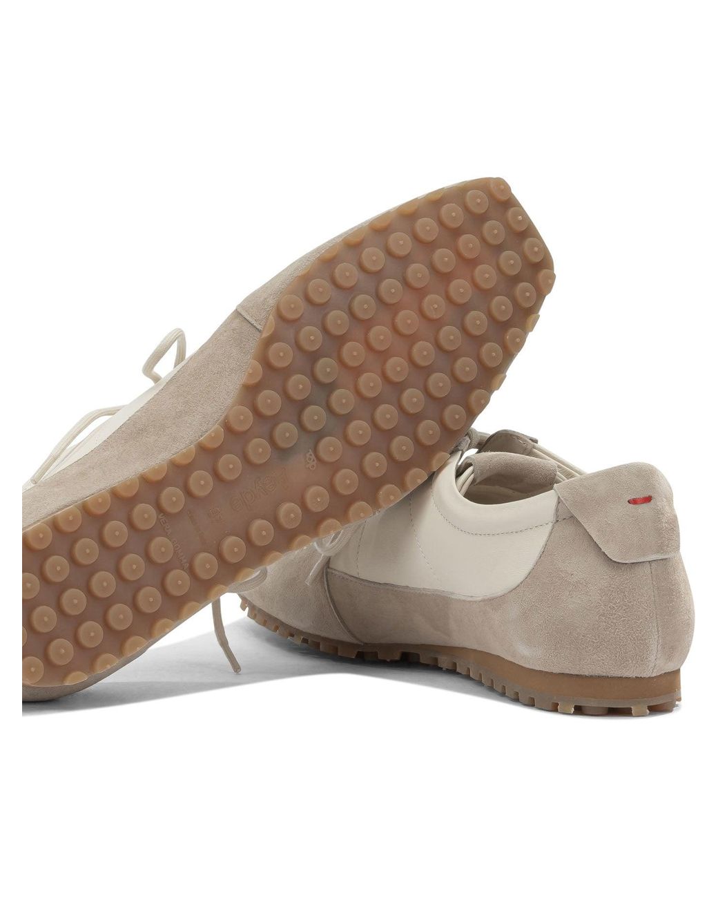 Aeyde Gray "Uma" Low Sneakers