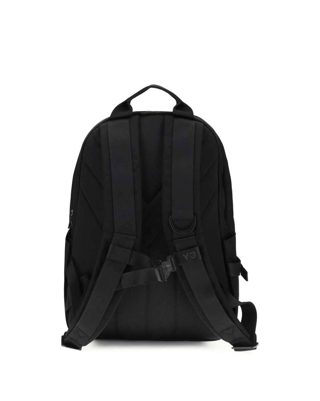 Y-3 Black Nylon Backpack for men
