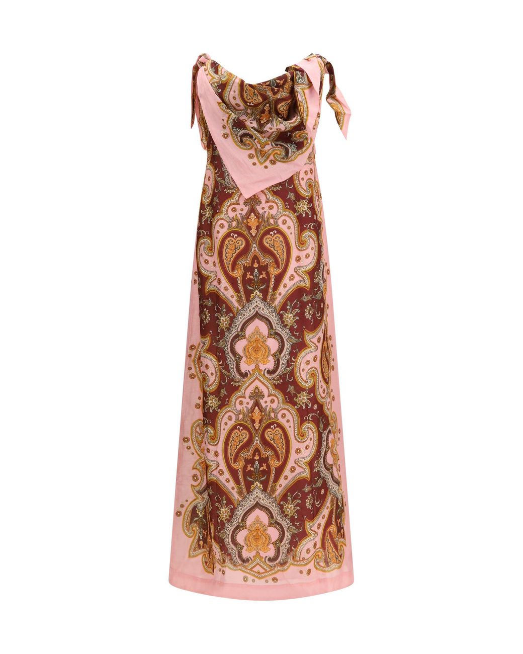 ALÉMAIS White Porter Linen-Blend Dress