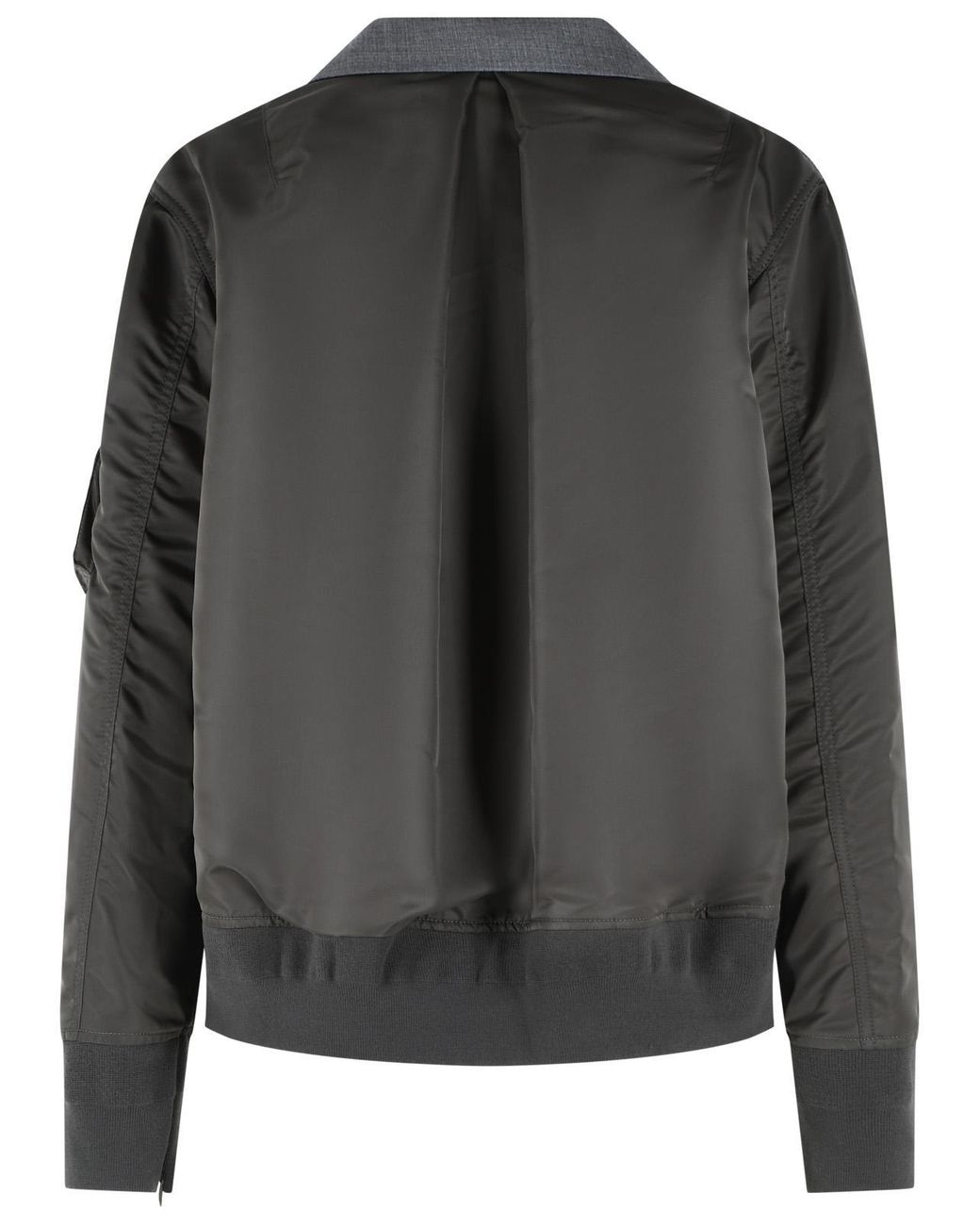 Sacai Gray Blazer