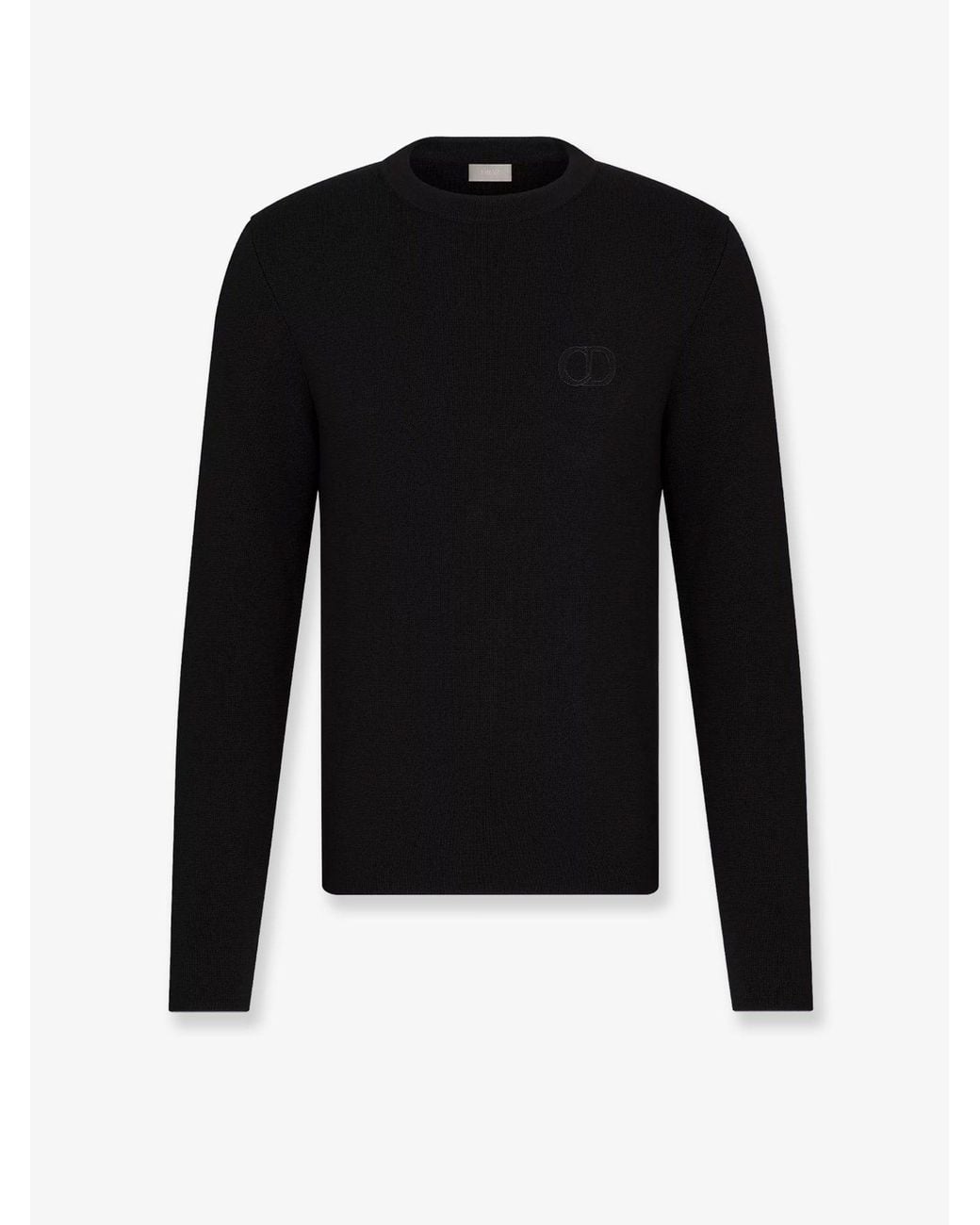 Dior Black Virgin Wool Sweater for men