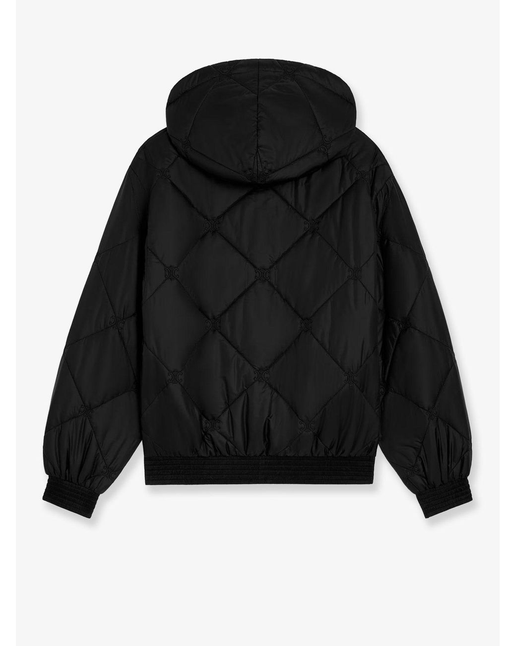 Céline Black Triomphe Quilted Jacket for men