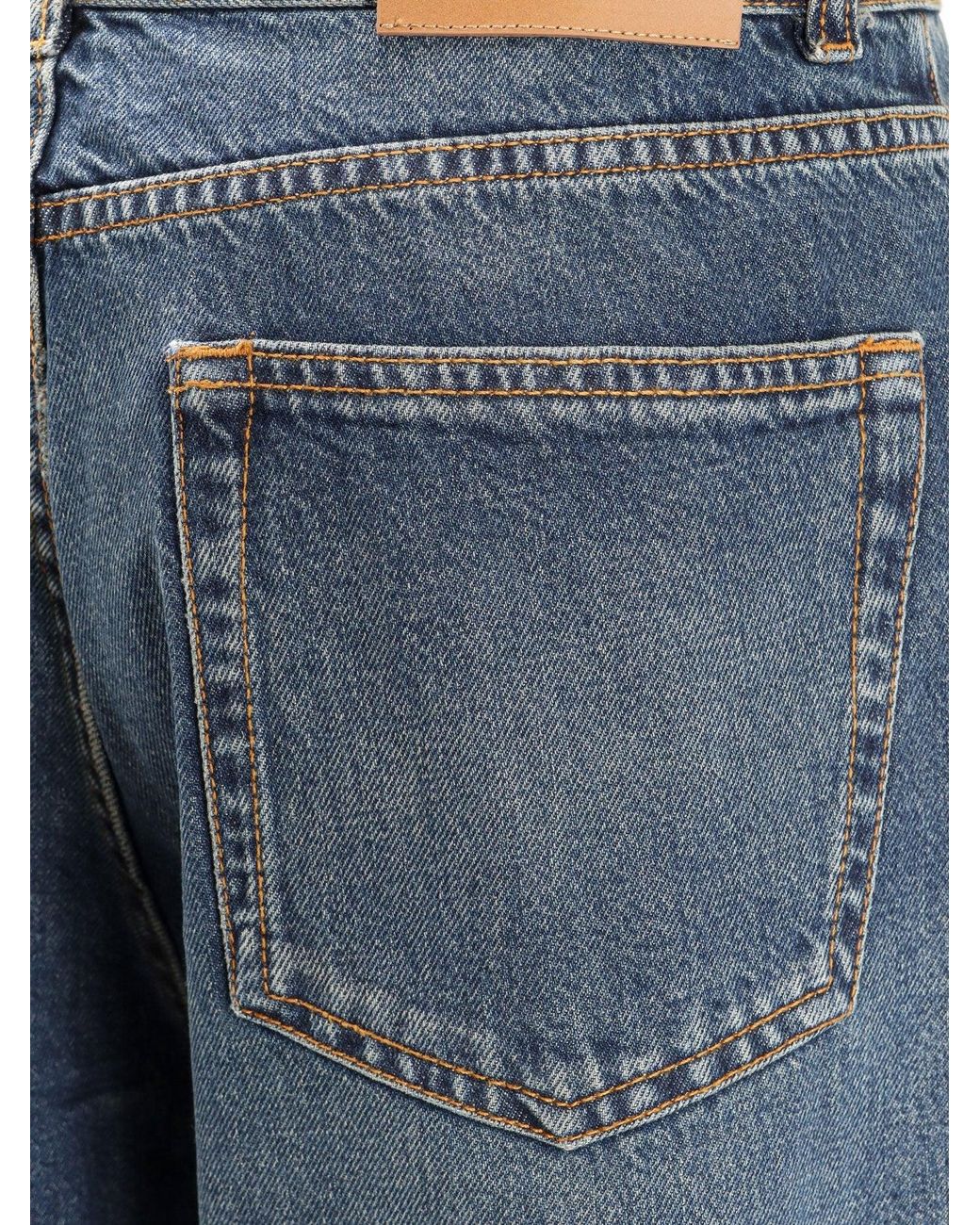 Aspesi Blue Five Pockets Jeans