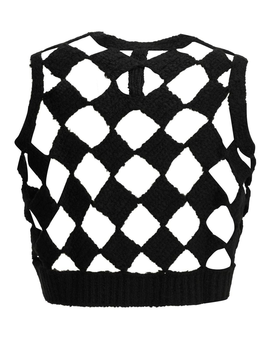 Rick Owens Black Sarutanya Vest for men