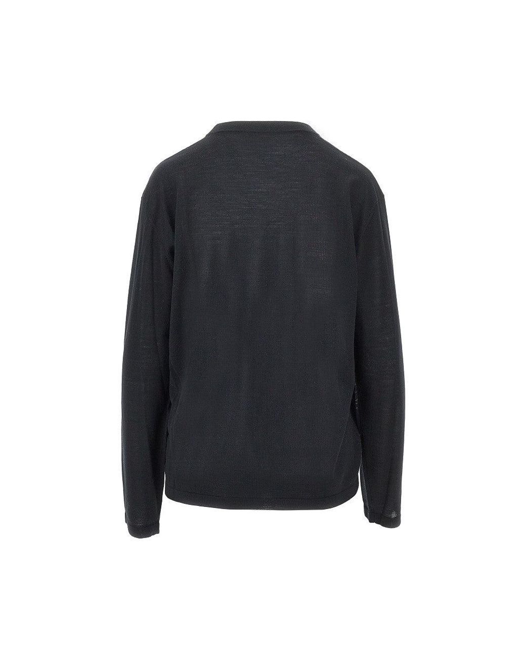 ARMARIUM Blue 'Viky' Wool Top