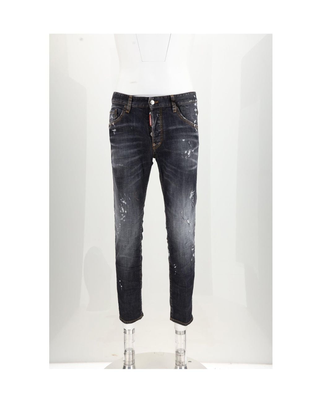 DSquared² Blue Stretch Denim Jeans for men