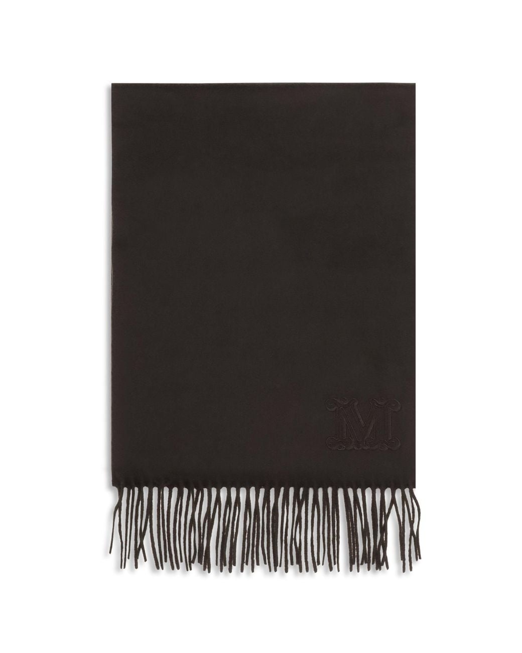 Max Mara Black Dalia Scarf