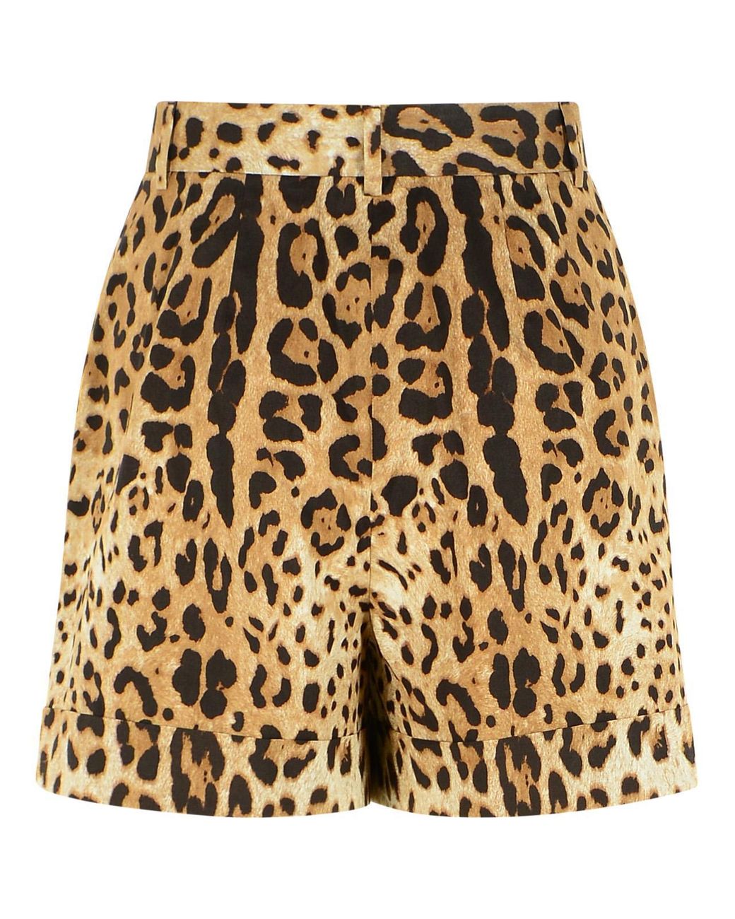 Dolce & Gabbana Natural 'Leo' Cotton Shorts