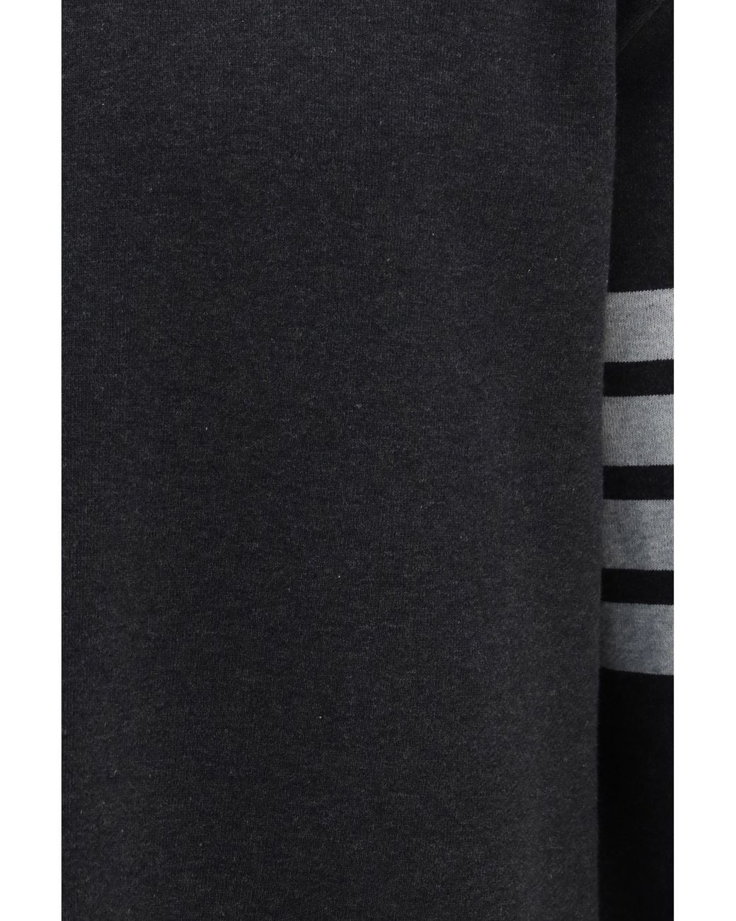 Thom Browne Black Colorblock Crewneck Sweatshirt Dark for men