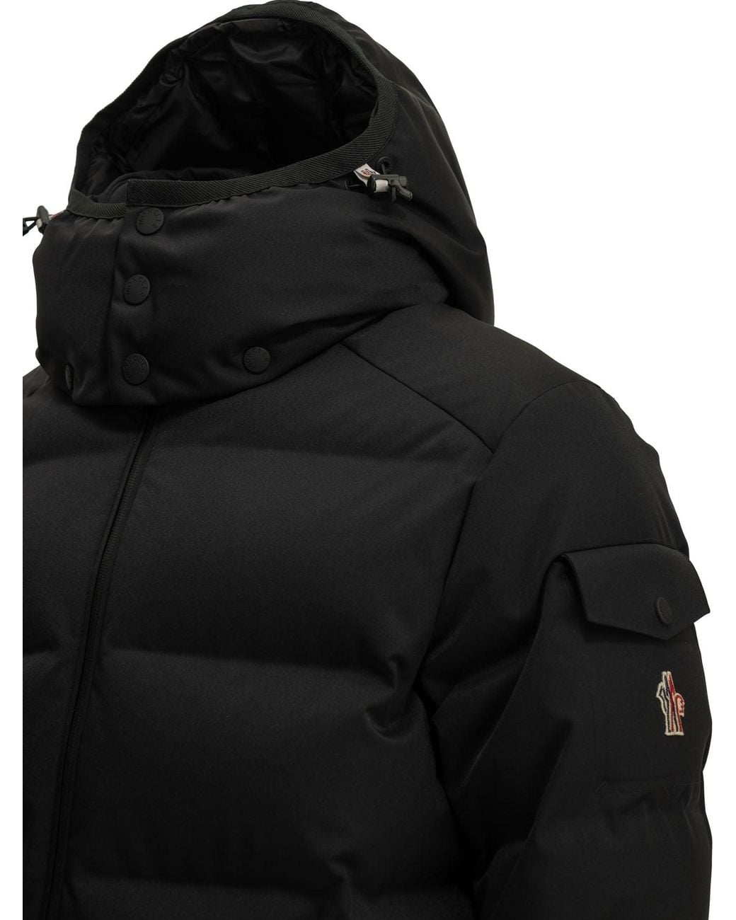 Moncler Black "Montgetech" Ski Jacket for men