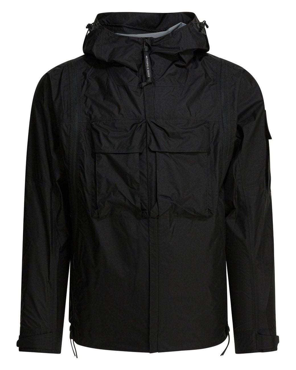 C P Company Metropolis Transformable Jackets And Coats Black for men