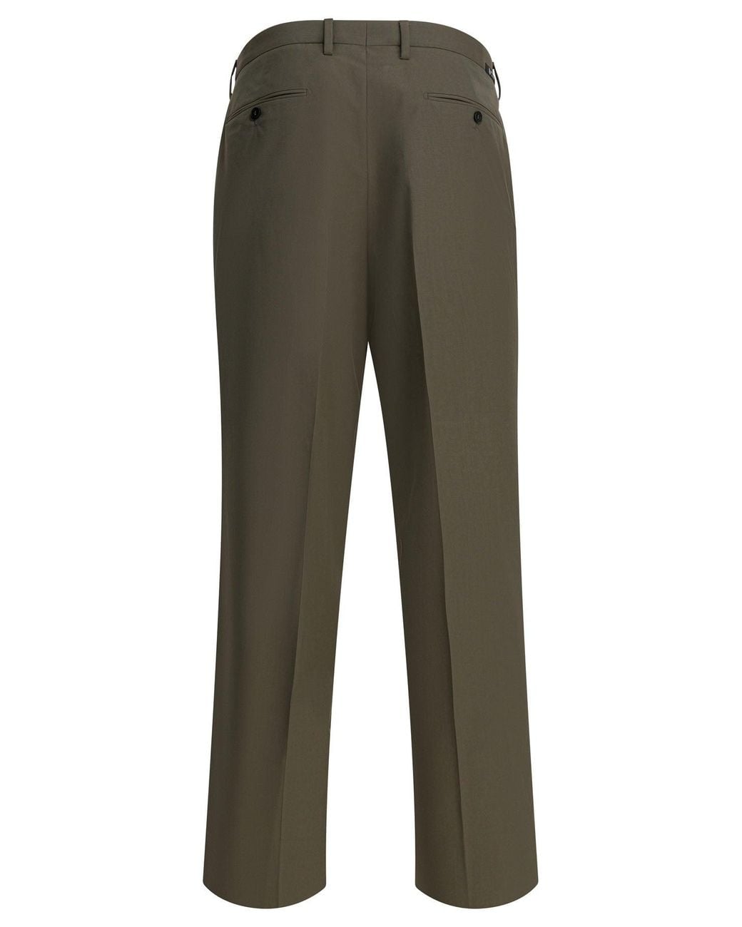 Prada Green Wide Leg Pants