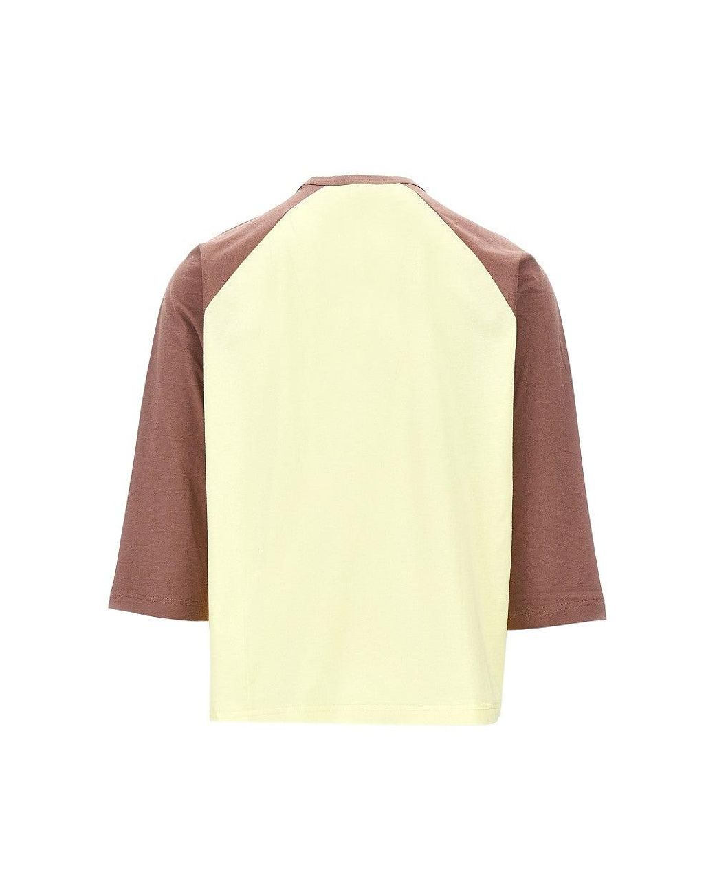 POLAR SKATE Yellow 3/4 Sleeves T-Shirt for men