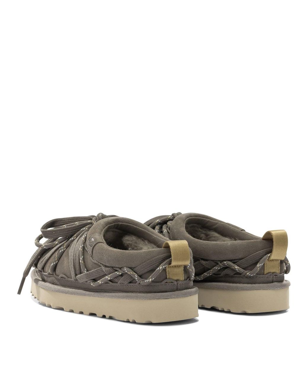 Ugg Gray Suede Rubber Loafers