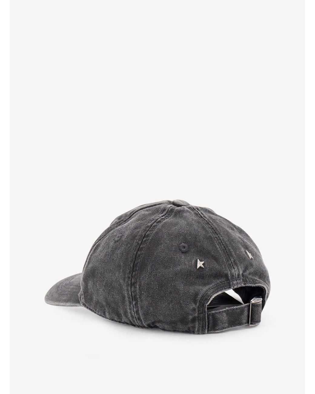 Golden Goose Deluxe Brand Gray Deluxe Brand Cotton Hat for men
