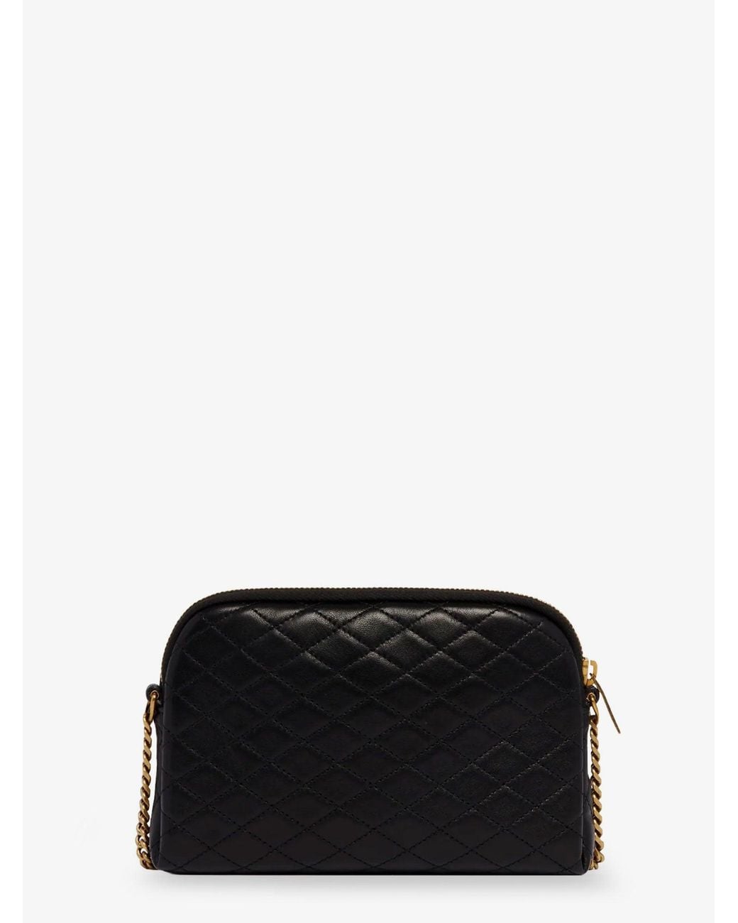 Saint Laurent Black Gaby Leather Shoulder Bag