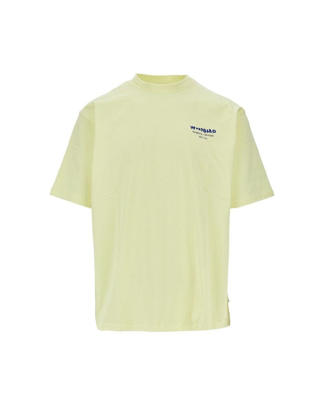 Woodbird Yellow 'Wbbaine Wok' T-Shirt for men