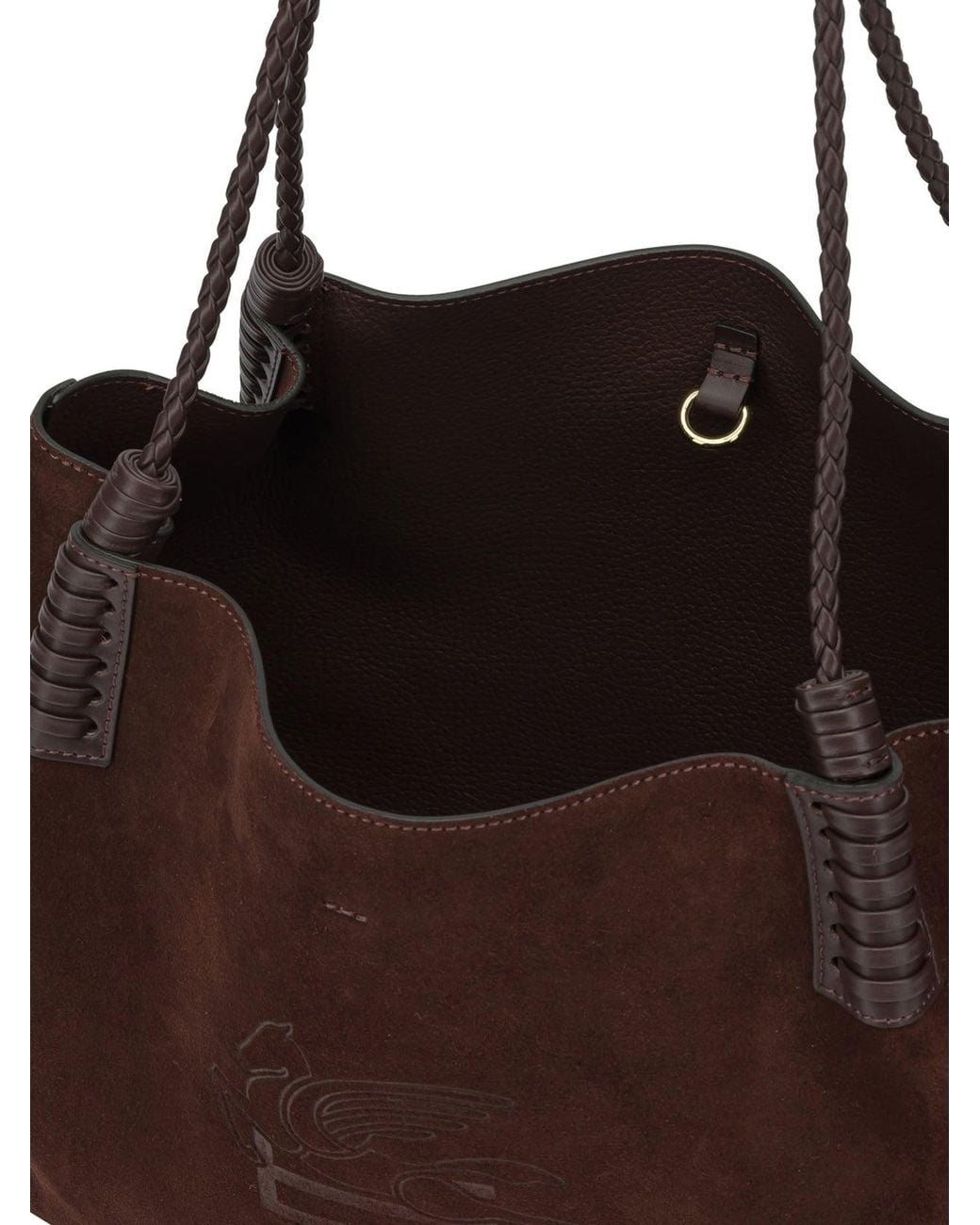 Etro Brown "Libra" Small Shoulder Bag