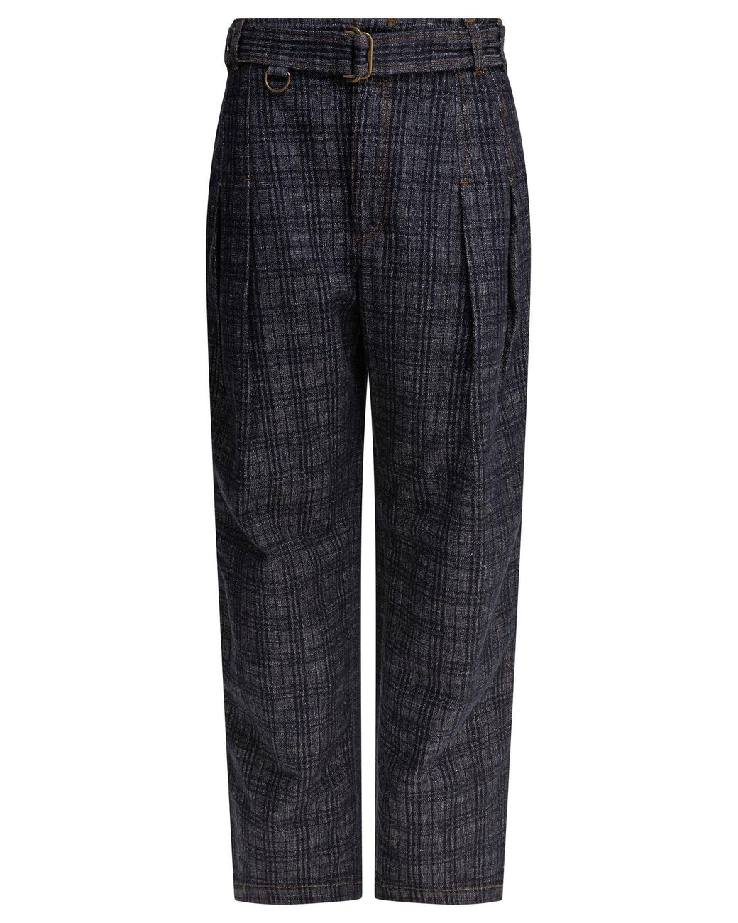 Burberry Blue "Check" Jeans