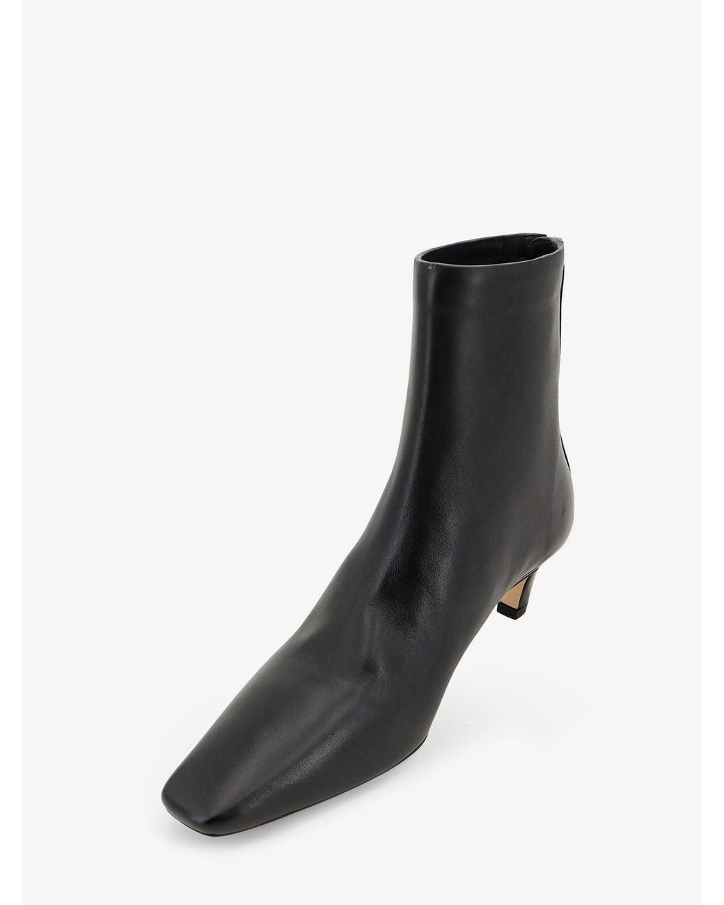 Totême White Leather Boots