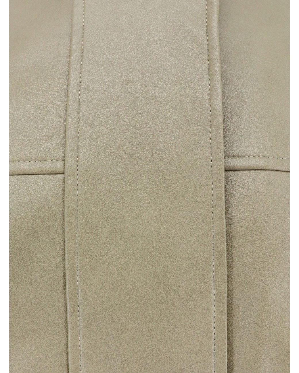 Frankie Shop Green Veren Faux Leather Jacket
