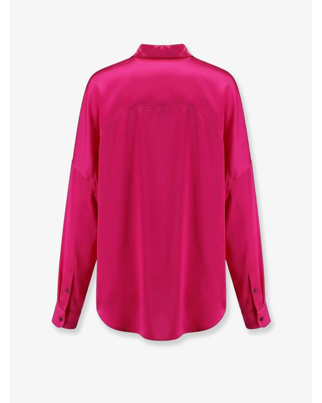 Dries Van Noten Pink Silk Blouse