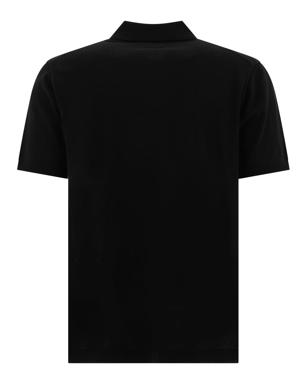 Beams Plus Black "12 G" Polo Shirt for men
