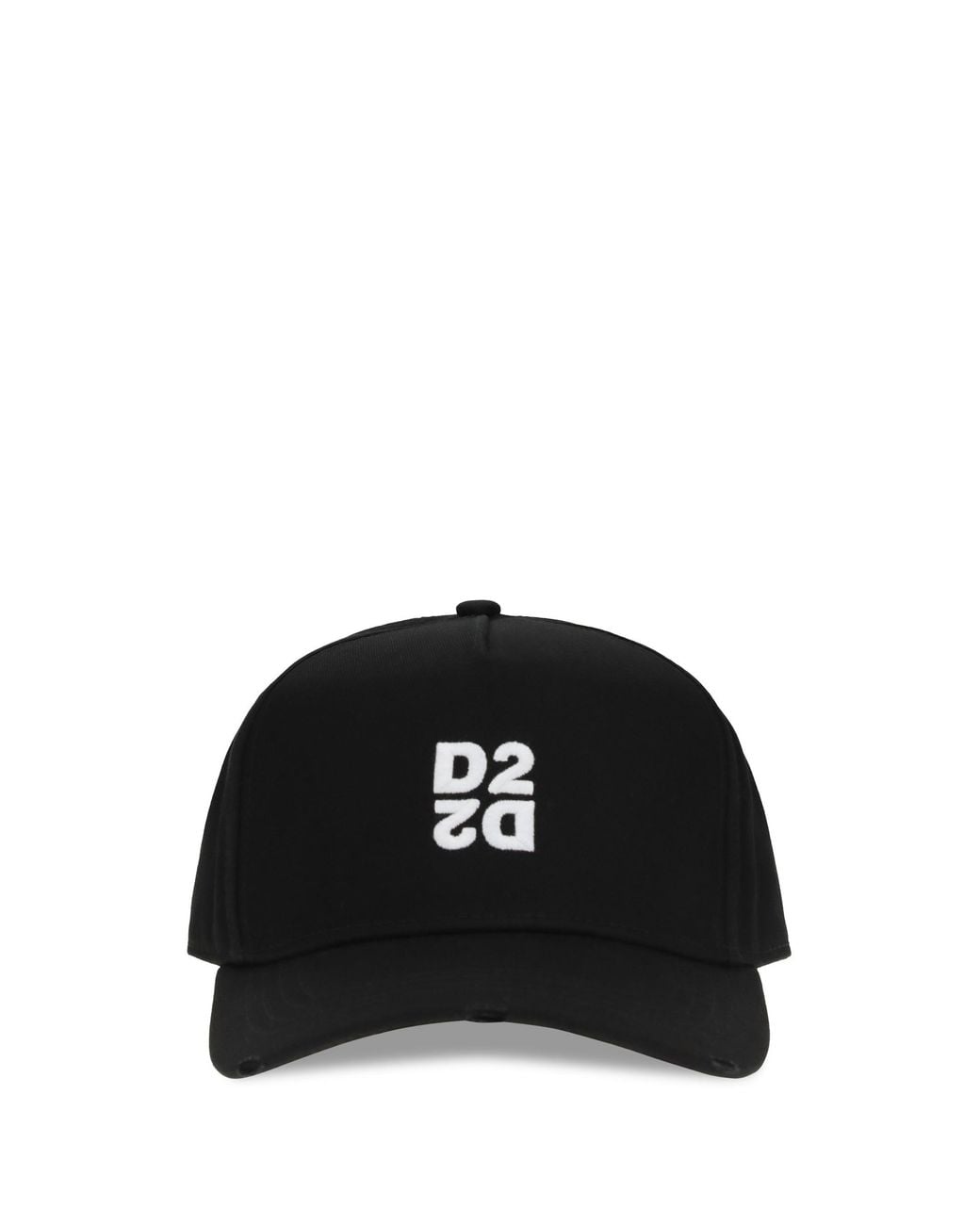 DSquared² Black Logo Baseball Cap for men