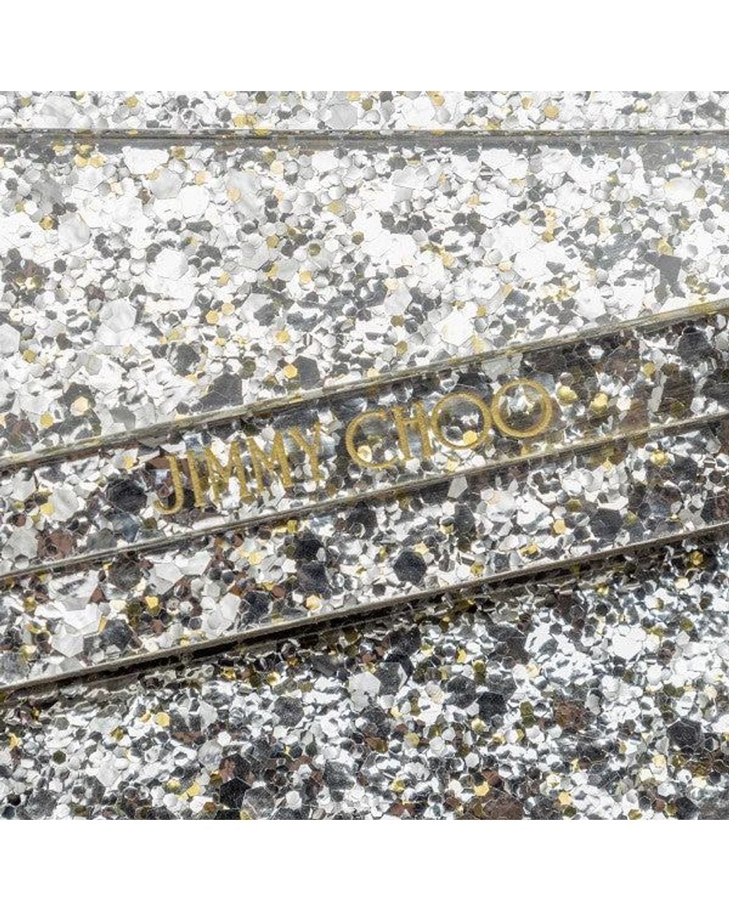 Jimmy Choo Metallic 'Candy' Glittered Clutch