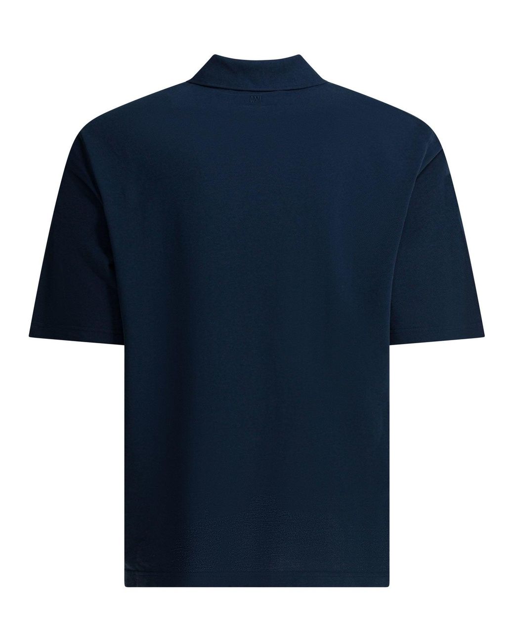 AMI Blue Polo Shirts for men