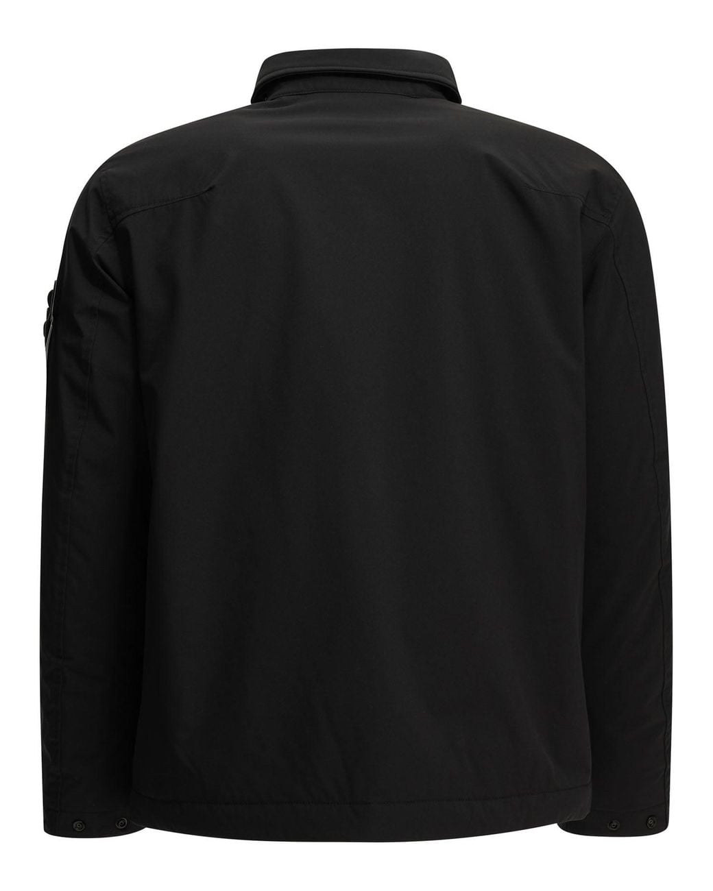 Stone Island Black "Soft Shell" Padded Jacket for men