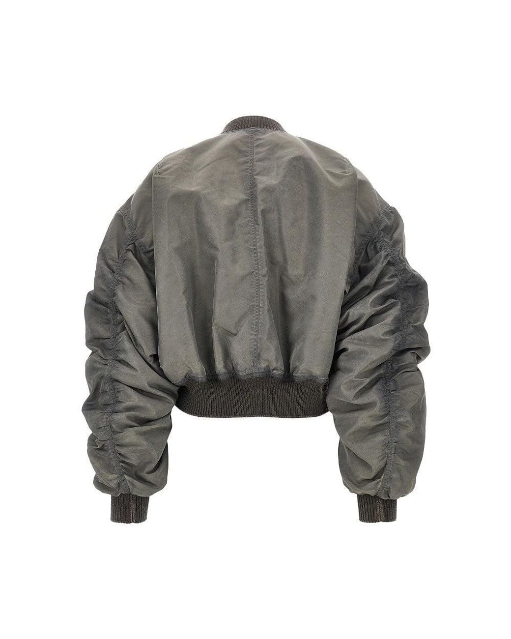 Rick Owens Gray Bomber for men