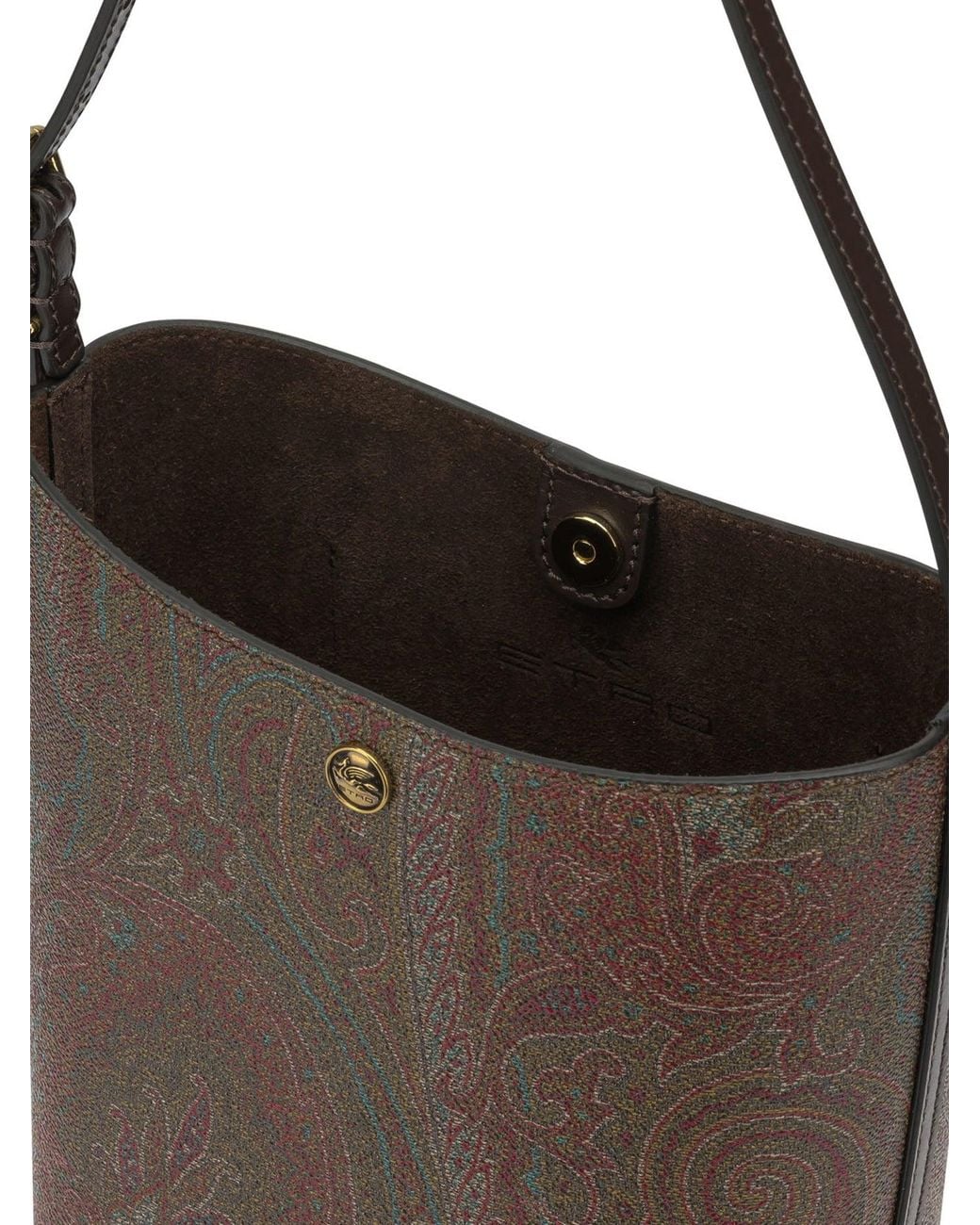 Etro Brown Essential" Small Shoulder Bag