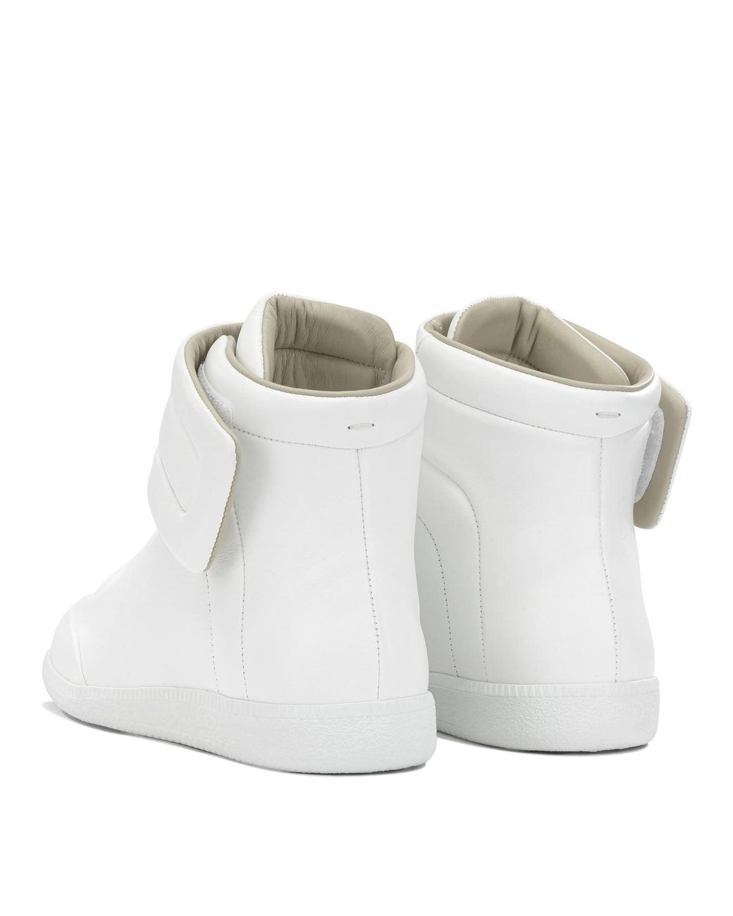 Maison Margiela White "Future" High-Top Sneakers